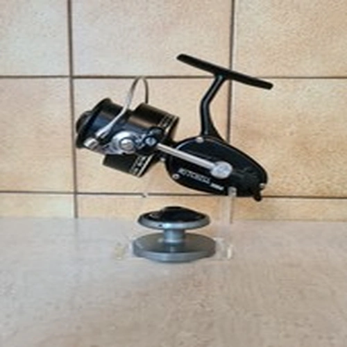 MITCHELL 300A REEL  SILVER STRIPE. MINT CONDITION. 