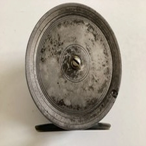 C Farlow & Co 4”  Perfect Style Eunuch Wide Body Salmon Fly Reel With 1904 Check