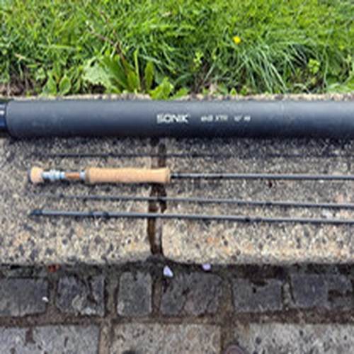 Sonik SK4 XTR 10 Foot #8 Carbon 4 Piece Fly Rod