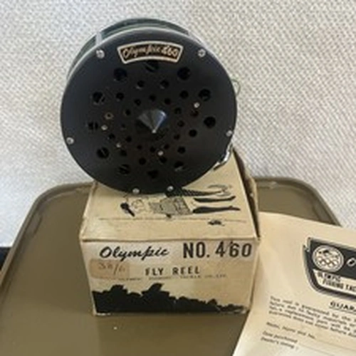 Vintage Olympic 460 Fly Reel Japan Classic Fly Fishing
