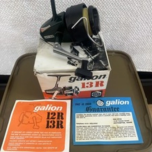 Gallon 13R Vintage Boxed & Paperwork 1970s Fishing Reel