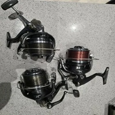 Shimano Speedmaster 14000 XTD Carp Fishing Reel Set of 3, Big Pit