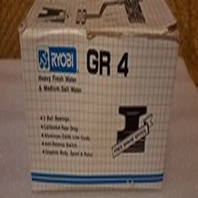 RYOBI GR 4 REEL, HEAVY FRESH & MEDIUM SALT WATER