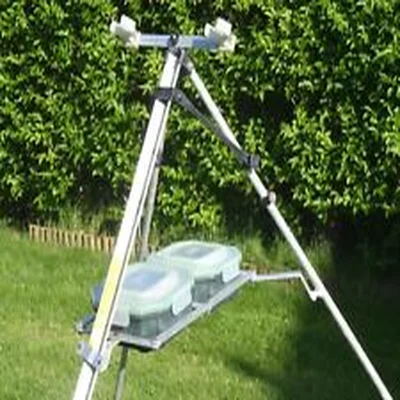 2 Greys Prodigy Klip-Lok Boxes and Rod Rest Frame