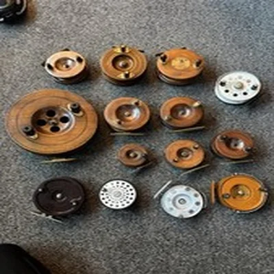 Old Nottingham Style Fishing Reels X14 Alcocks