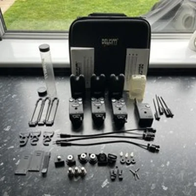 Delkim Txi Plus Bite Alarms and RX Pro Receiver With Extras