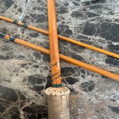 HARDY PALAKONA THE "TAUPO” 10′ THREE PIECE CANE TROUT FLY ROD - lightly used