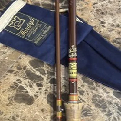 Hardy "Fibalite Perfection" 9’  2 piece  #7 fly rod with original Bag