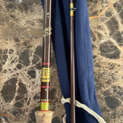 Hardy Richard Walker "Little Lake" 9′ 2 pce #7 Fly Fishing Rod And Original Bag