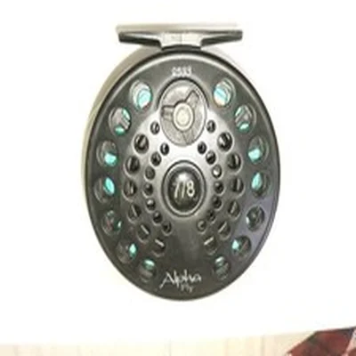 Shakespeare Alpha 2533 7/8 Fly Fishing Reel with Fly Lines Salmon Trout Tackle