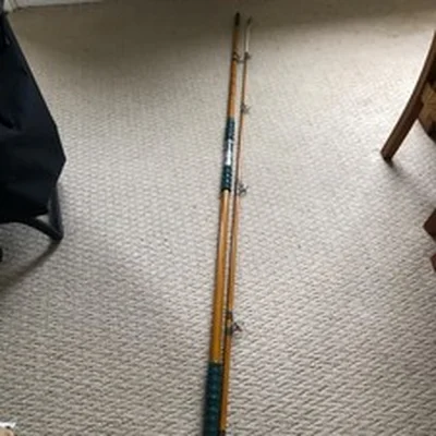 vintage sea fishing rods
