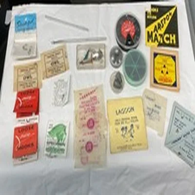 Vintage Course Fishing Hook Packets Split Shot Spinners Plummets Ali Disgorgers