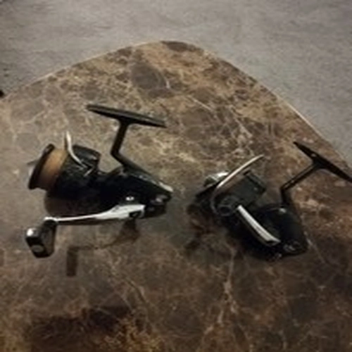 Vintage Intrepid Black Prince spinning fishing reels x 2