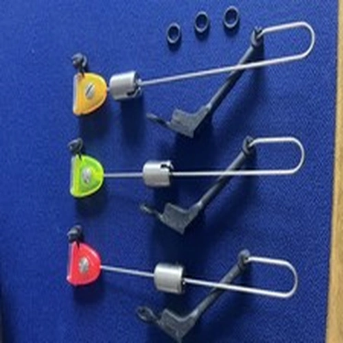 3 FOX MK.2 SWINGERS BITE INDICATORS-RED,AMBER/ORANGE,GREEN SET With hard case 