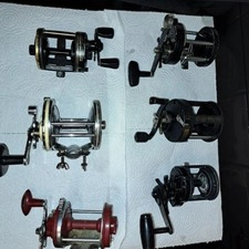 Vintage sea fishing reels job lot