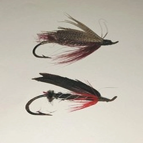 Vintage Salmon Flies X2 Hand Tied Fly Fishing
