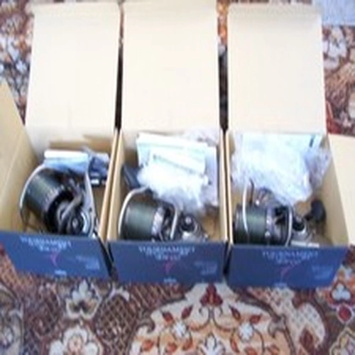 3 x DAIWA BasiAir45 Fishing Reels with Spare Spools