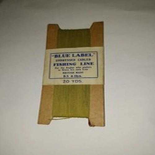 Vintage BLUE LABEL undressed Cabled  Fishing Line Fly Tackle Line