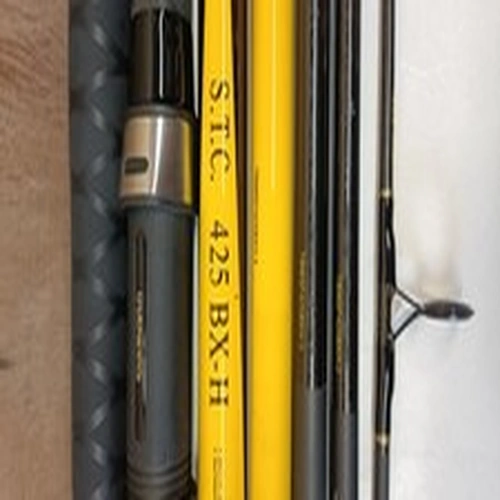 Shimano BeastMaster STC Surf BX-H 425 14ft 7 Piece Travel Rod  +Bag & Case