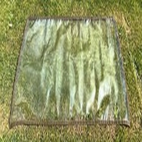 Clear Plastic Window To Fit Trakker Tempest (Mk1) Bivvy - Hook And Loop Fitting