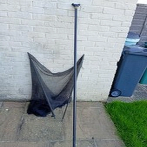 42" landing net arms, pole and spreader block