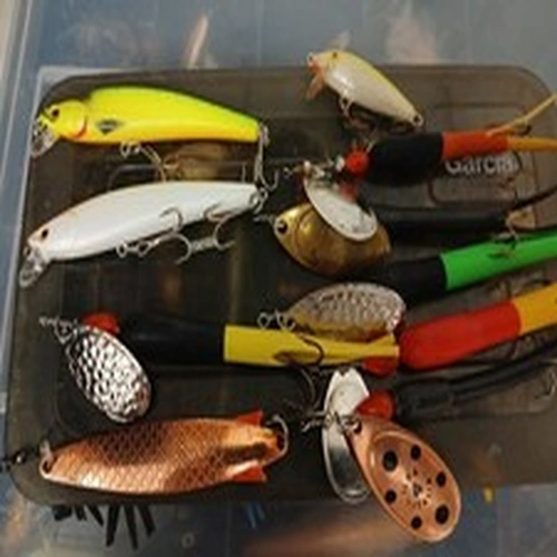 Job Lot of Fishing Spinners : Rapala and Type Plugs, Toby, Flying C'S.