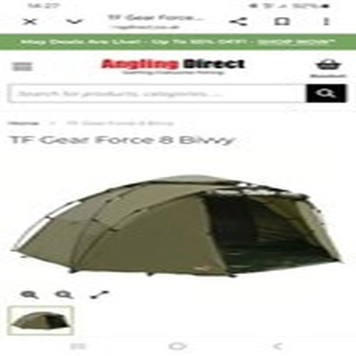 Force 8 2 man fishing bivvy