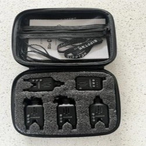 4+1 Rippton Bitekeeper Pro Fishing bite Alarms Used Carp Barbel Tackle Set Up 