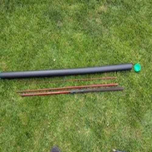 Shakespeare Firebird 1804-330 11ft 3.30m 3 Piece Red Fishing Rod Firebird Series