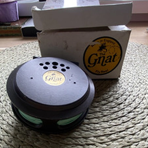 The Gnat Fly Reel Made in England, Pre-Spooled, Box Included