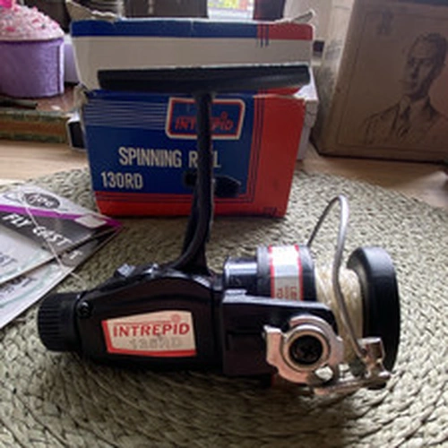 Intrepid 130RD Vintage Spinning Reel Coarse Fishing with Original Box
