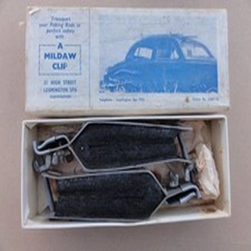 Transport your Fishing Rod in perfect safety with A Mildaw Clip - NOS