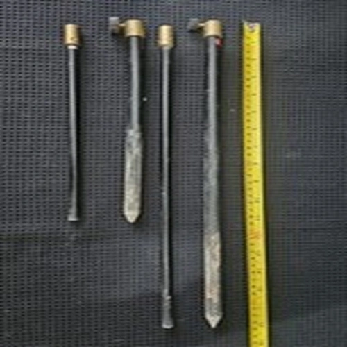 Black Aluminium Extending Banksticks Carp Fishing 44cm-80cm & 29cm-45cm Approx