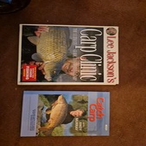2  CARP FISHING BOOKS - TACKLE, BAITS, TECHNIQUES, RIGS, HOTSPOTS, TRICKS,