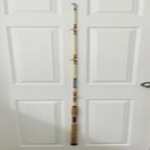 vintage Fishing fly rod fiberglass &cork handle approximately 5 foot 