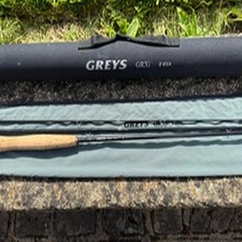 Greys GRXi 8' 3pc Carbon Fly Fishing Rod #3/4 with Carry Tube