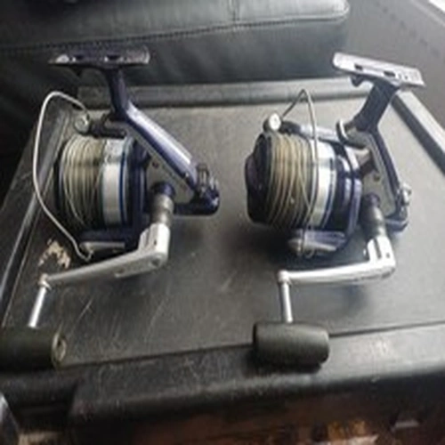 2 x Shimano Aerlex XS 8000 Sea or Carp Fishing Reels
