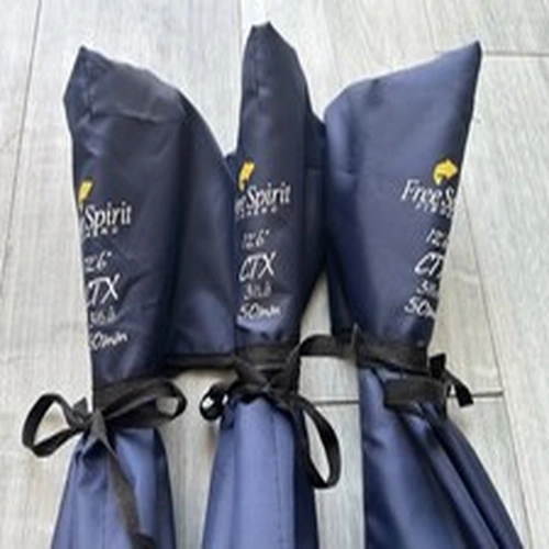 3 X Free Spirit CTX 12ft 6” 3.5lb tc 50mm Carp Rods
