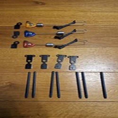 X3 Fox Mk3 Swingers Bite Indicators & Fox Black Label Snag Ears Swinger Plate
