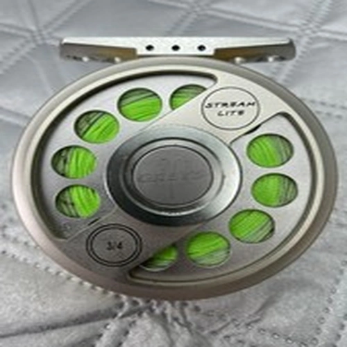 Greys Streamline 3/4. wt.fly reel with Orvis 2/3 wt floating  line