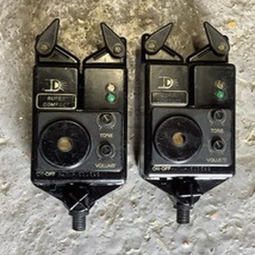 PAIR OF OPTONIC SUPER COMPACT Bite Alarms with Protective Cases