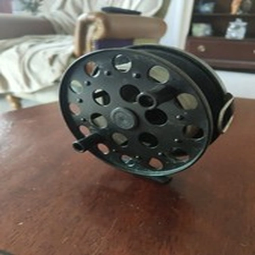 Centre Pin Fishing Reel. Lewtham Products Leeds Classic. Made In England. Used