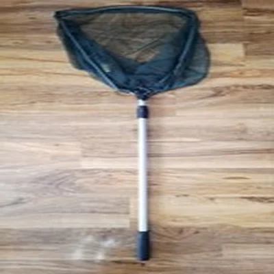 Folding Fishing Landing Net Telescopic Handle Coarse River Lake Pond Canal Zebco