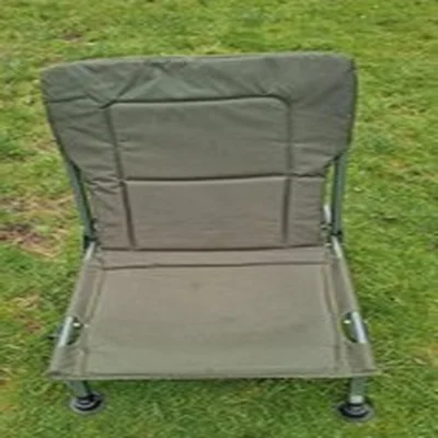 Compact Carp Fishing Chair Seat Folding Adjustable Legs Mud Feet Lightweight 