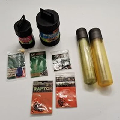 Carp Fishing Tackle Hooks PVA Mesh Bag Drill Terminal End Fox ESP CK Job Lot