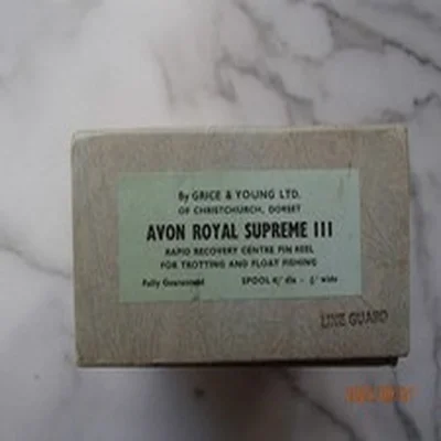 Grice and Young – Vintage Avon Royal Supreme Centre Pin Reel