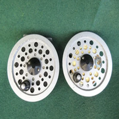 SHAKESPEARE BEAULITE 3.5" FLY REEL WITH SPARE SPOOL & LINES. EXCELLENT CONDITION