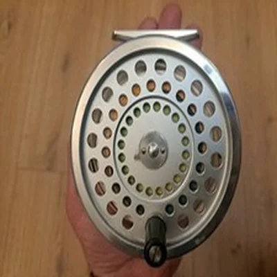 Hardy Marquis Salmon No3 Fly Reel and Line.