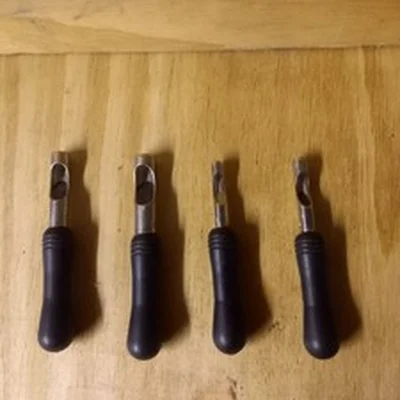 Fishing Bread Punch , Meat Punch , 4pc Set . Bait , Coarse Fishing , Carp .