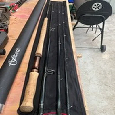 Scott T2H 14' 4 Piece Double Handed Salmon Fly Rod with Tube